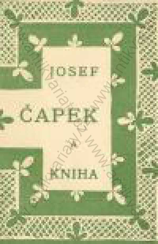  - Josef Čapek a kniha