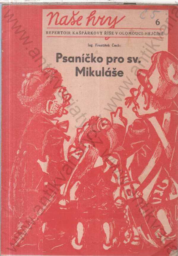 František Čech - Psaníčko pro sv. Mikuláše