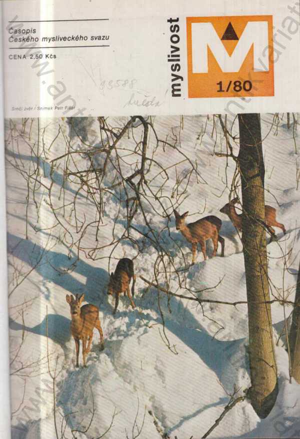 kol. autorů - Myslivost 1980 č. 1.-12.