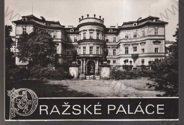 Jan Šerých, Vlasta Šverhartová - Pražské paláce- soubor 12 pohlednic