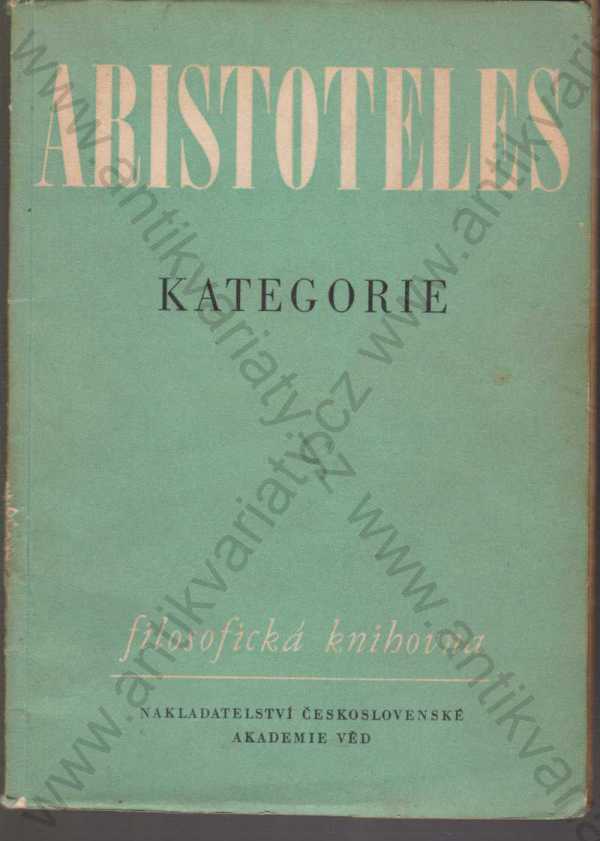 Aristoteles - Kategorie