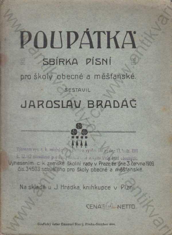 sestavil Jaroslav Bradáč - Poupátka