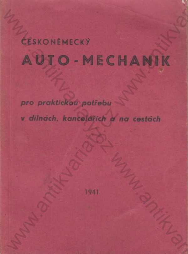 B. J. Procházka - Českoněmecký auto-mechanik