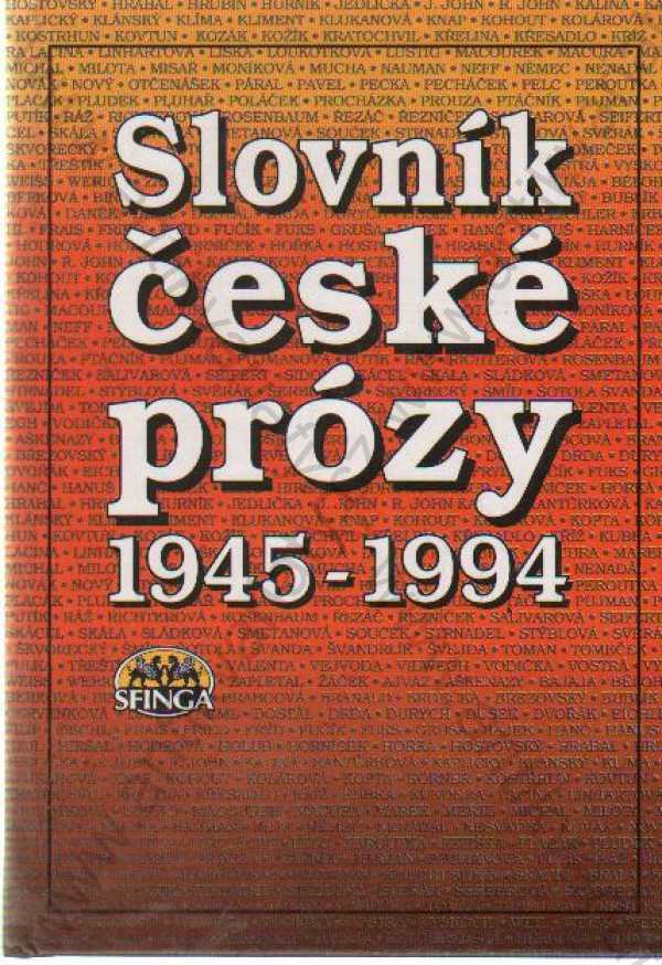 kol. autorů - Slovník české prózy 1945 - 1994