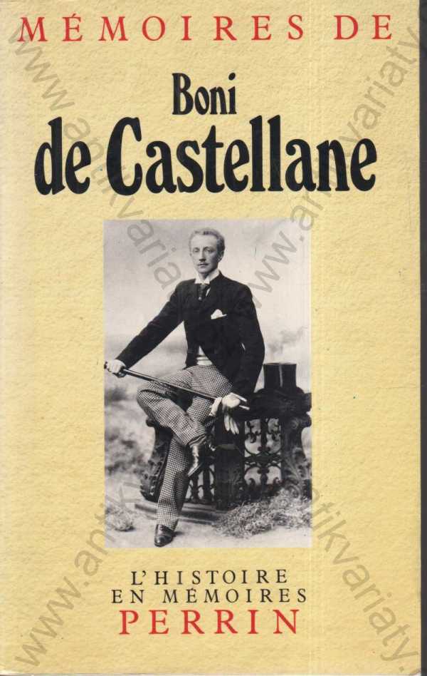  - Memoires de Boni de Castellane (francouzsky)