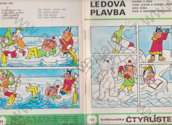 Ljuba Štíplová - Čtyřlístek č. 103 - Ledová plavba