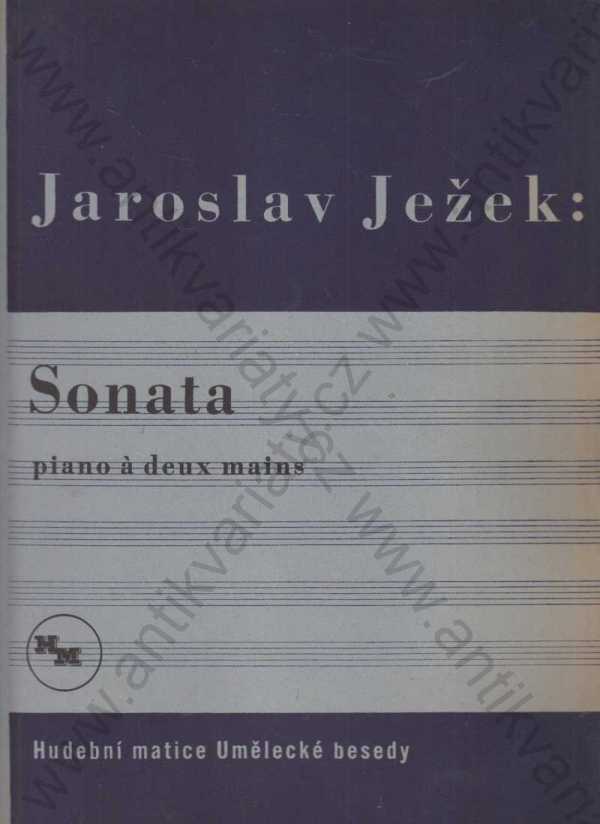 Jaroslav Ježek - Sonata