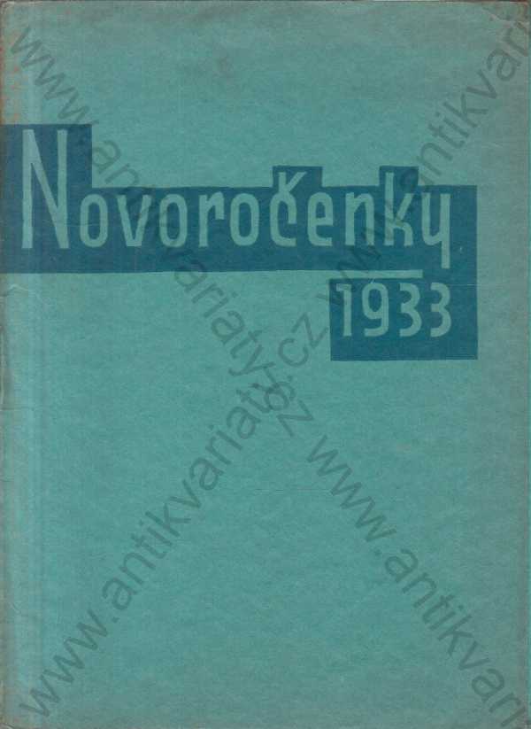Ing. Dr. Josef Stocký - Novoročenky 1933