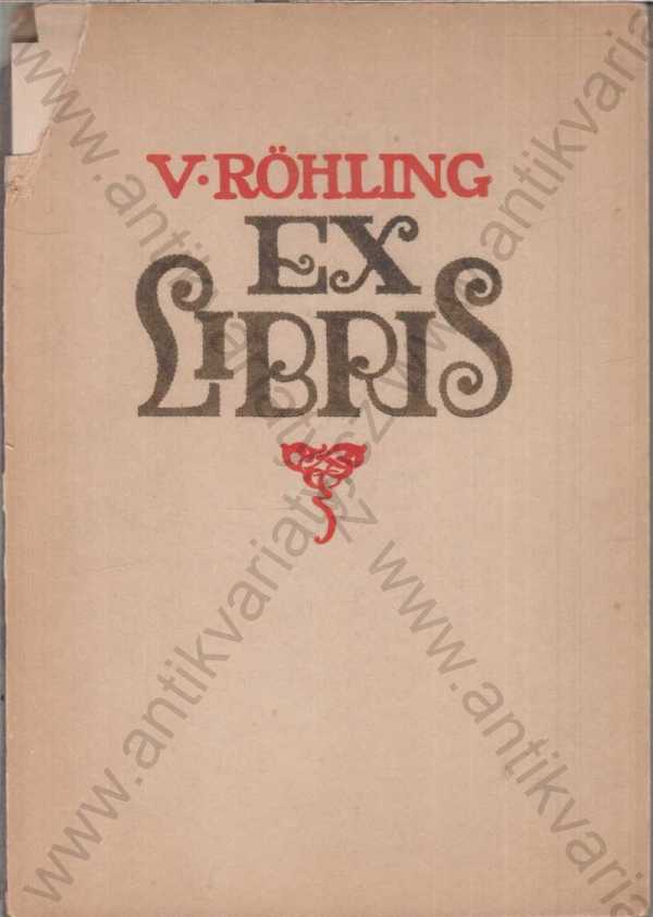  - V. Röhling - Ex libris