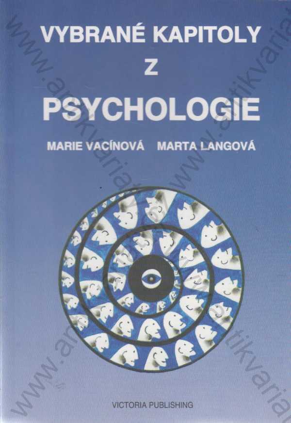 Marie Vacínová - Vybrané kapitoly z psychologie