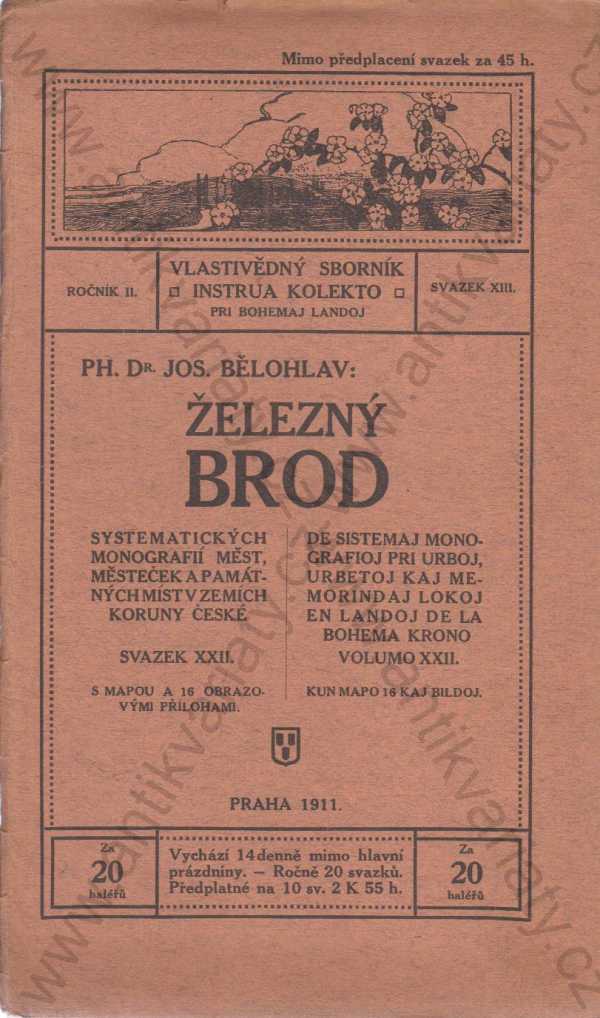 Ph. Dr. Josef Bělohlav - Železný Brod