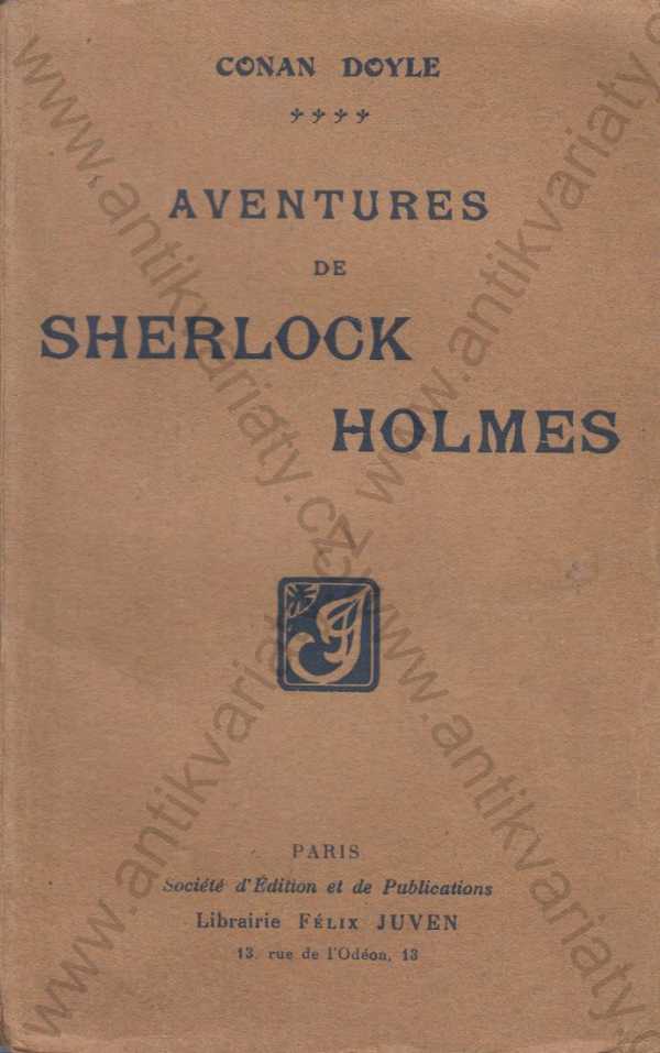 Arthur Conan Doyle  - Les Aventures de Sherlock Holmes 