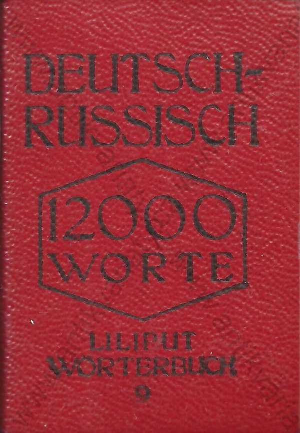  - Deutsch - Russisch (německo-ruský slovník)