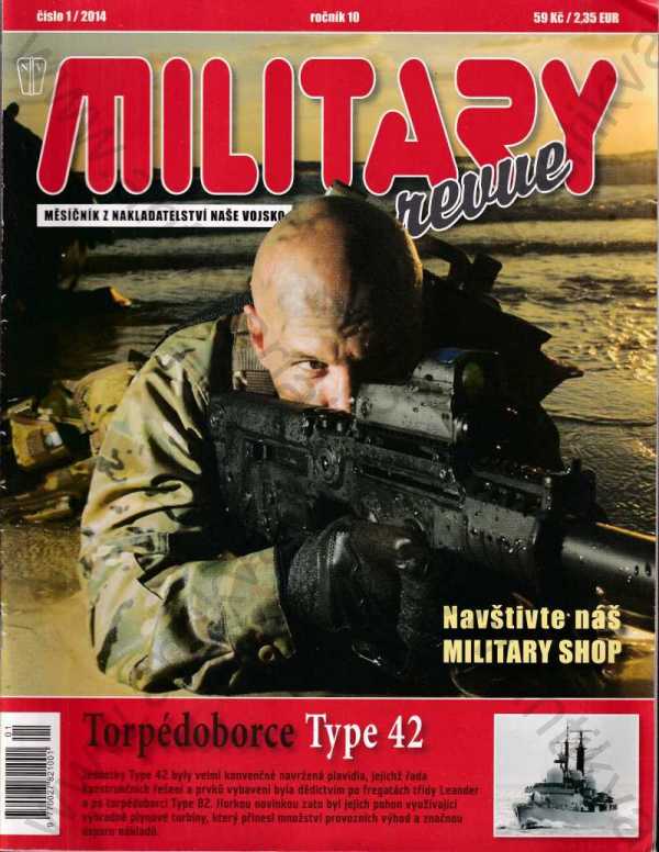  - Časopis Military revue, roč. 10, rok 2014, č.1-12