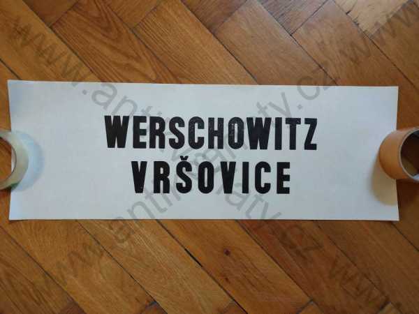  - Werschowitz / Vršovice
