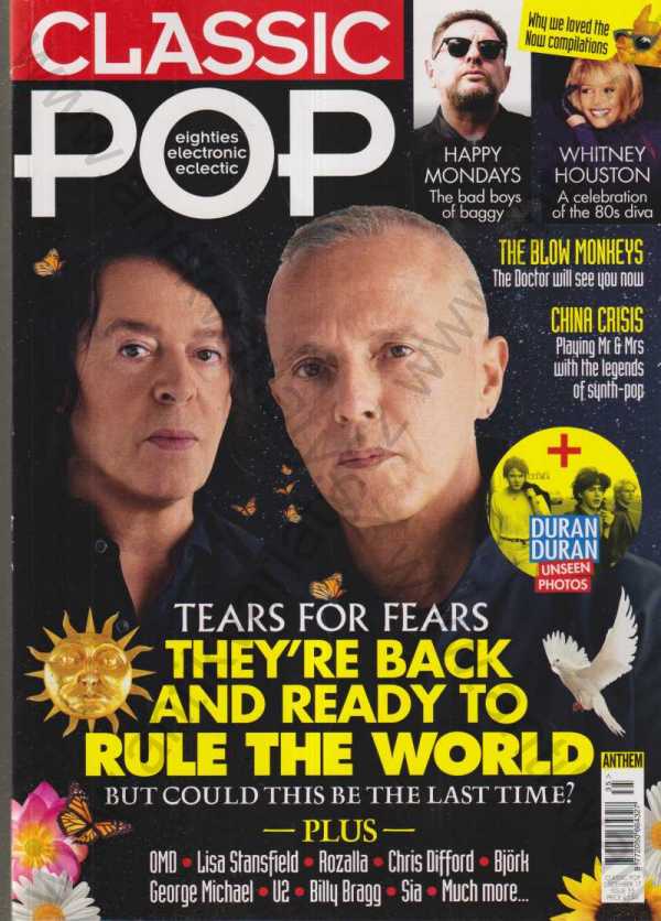 kol. autorů - Classic Pop Magazine December 2017 (Tears for Fears, Duran Duran, Happy Mondays, China Crisis, The Blow Monkeys, Withney Houston, Björk, OMD, Lisa Stansfield