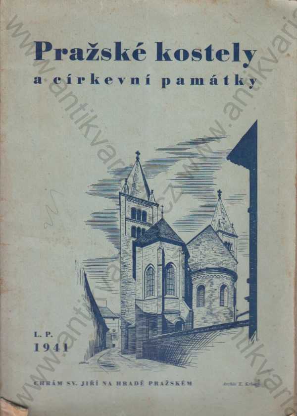 Emil Krbec a církevní hodnostáři - Pražské kostely a církevní památky 