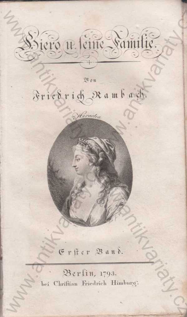 Friedrich Rambach - Hiero und seine Familie (německy)