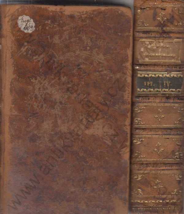 Johann J. Volfmann - Neueste Reisen durch England  (I.-II., III.-IV.) / Novější cesty napříč Anglií (2 svazky, I.-II., III.-IV.) )
