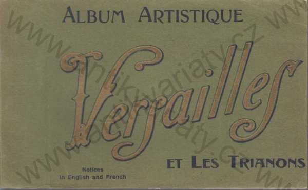  - Album artistique Versailles / Umělecké album Versailles 
