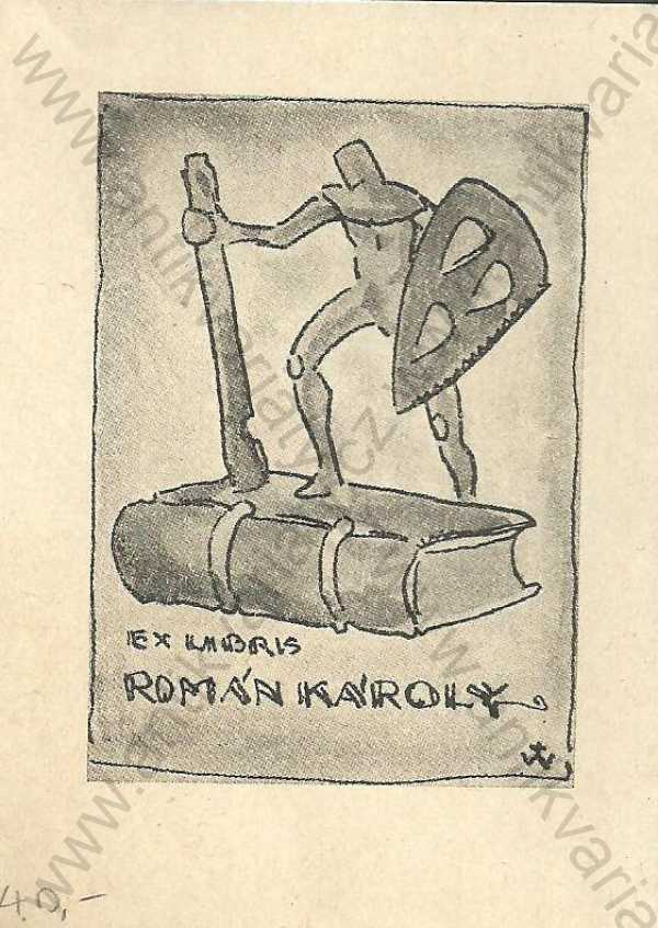  - Ex libris Román Károly