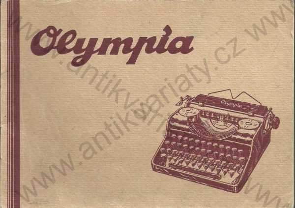  - Olympia přenosný - Návod k použití psacího stroje