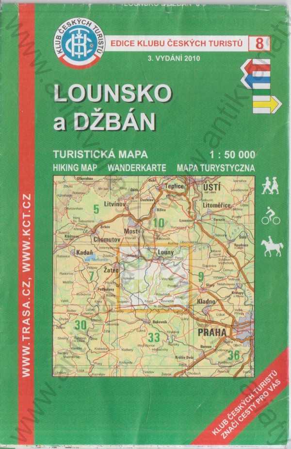  - Turistická mapa Lounsko a Džbán