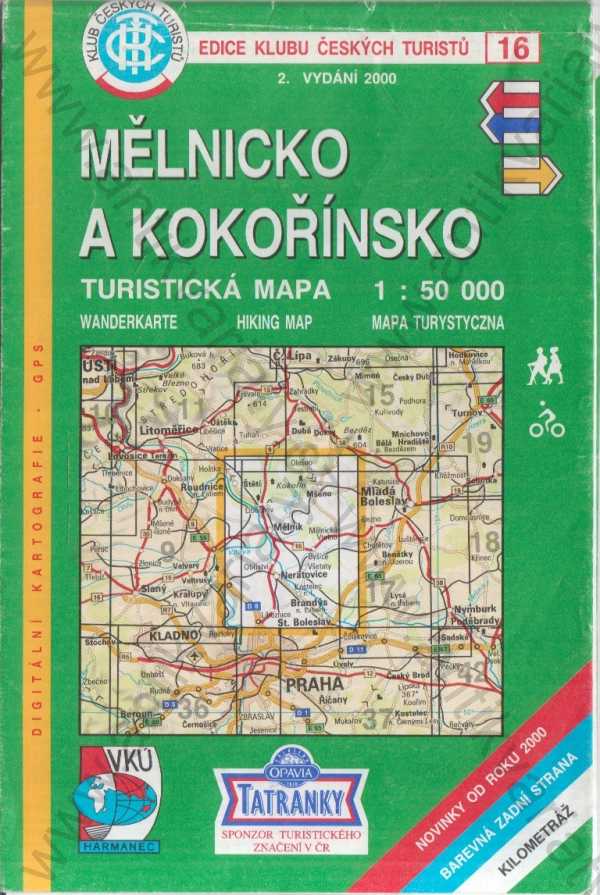  - Turistická mapa Mělnicko a Kokořínsko