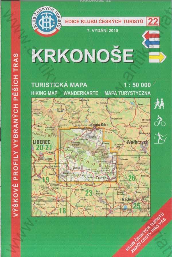  - Turistická mapa Krkonoše