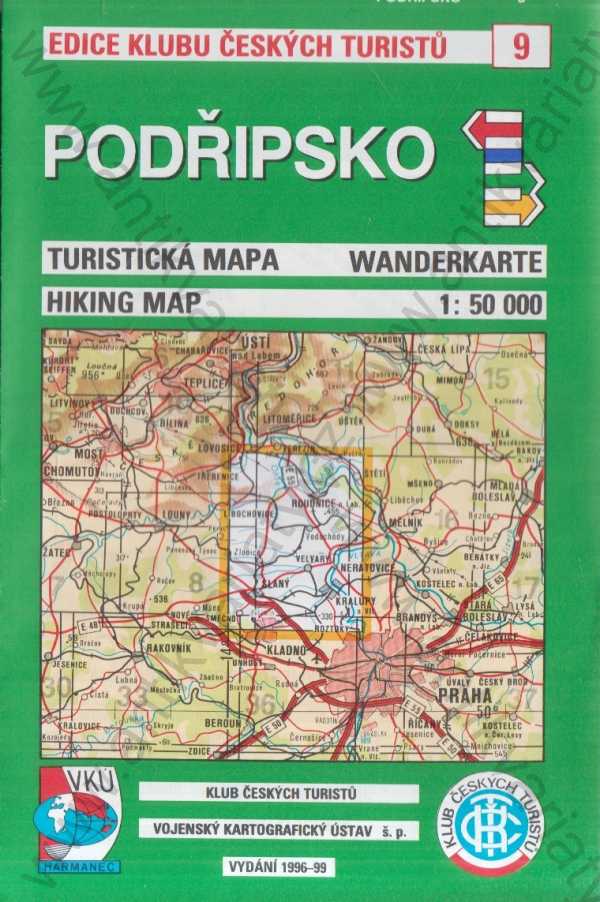  - Turistická mapa Podřipsko