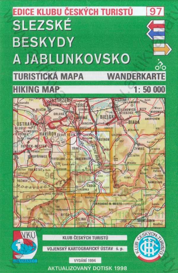  - Turistická mapa Slezské Beskydy a Jablunkovsko