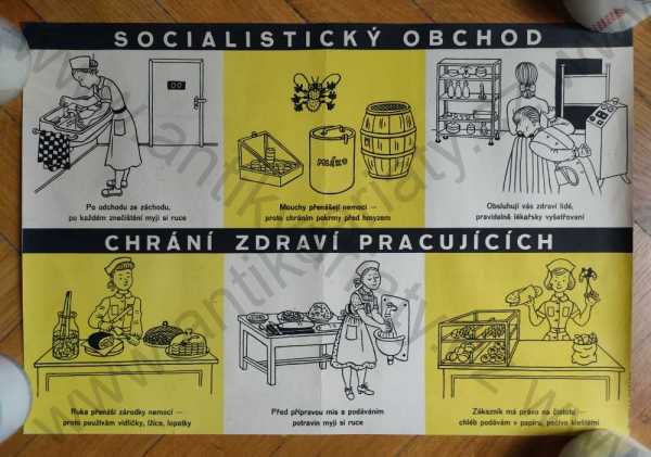 Helena Zmatlíková - Socialistický obchod chrání zdraví pracujících