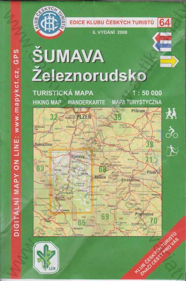  - Turistická mapa Šumava, Železnorudsko