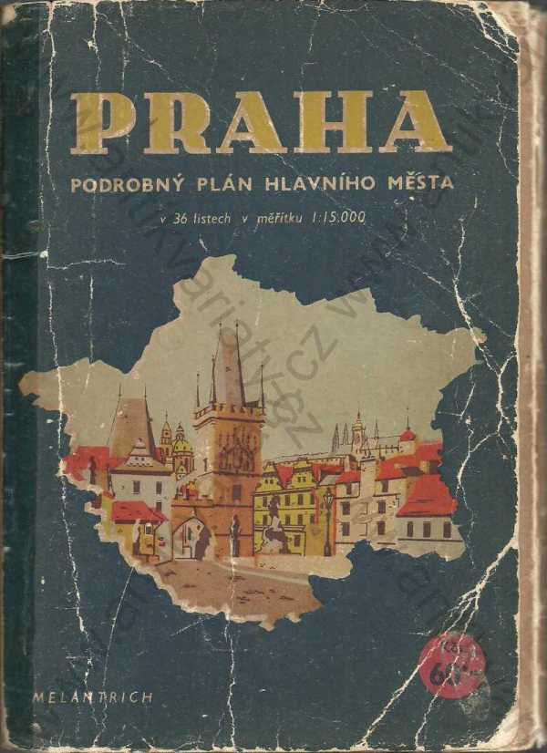  - Praha - podrobný plán hlavního města