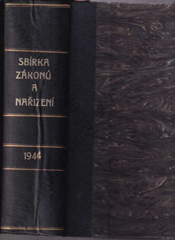  - Sbírka zákonů a nařízení ročník 1944