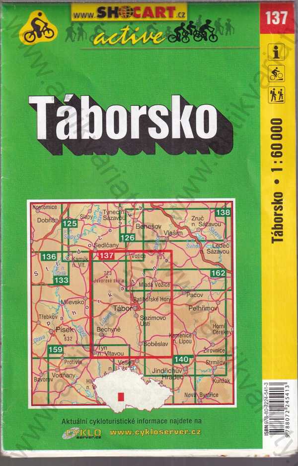  - Táborsko - cykloturistická mapa měřítko 1:60 000