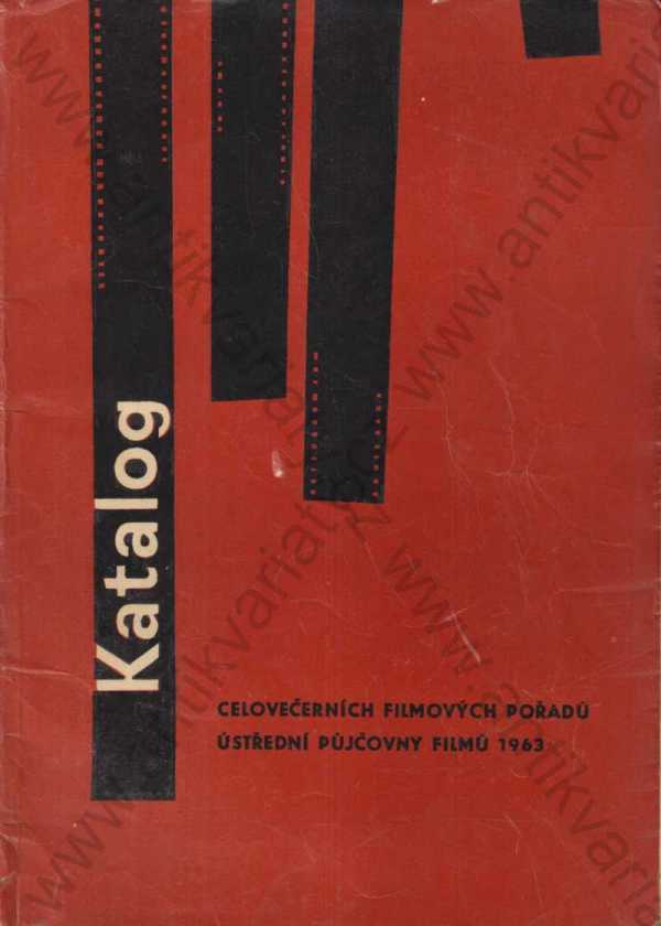  - Katalog celovečerních filmových programů 1963