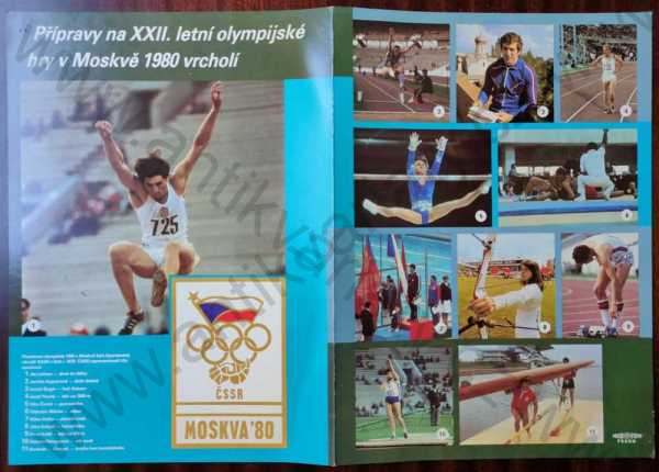 ČTK - Přípravy na XXII. Letní olympijské hry v Moskvě 1980 vrcholí