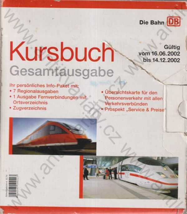  - Kursbuch / Německý jízdní řád DB - 8 sv.