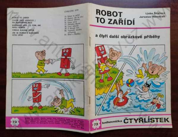 Ljuba Štíplová - Čtyřlístek č. 73 - Robot to zařídí