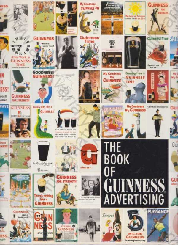 Jim Davies - The book of Guinnes advertising / Kniha plakátu piva Guinness 