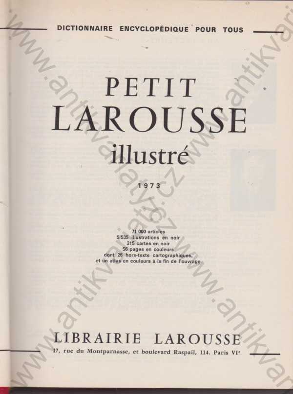 kol. autorů - Petit Laurousse illustré/Malý ilustrovaný Laurousse