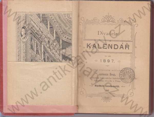  - Divadelní kalendář na rok 1897