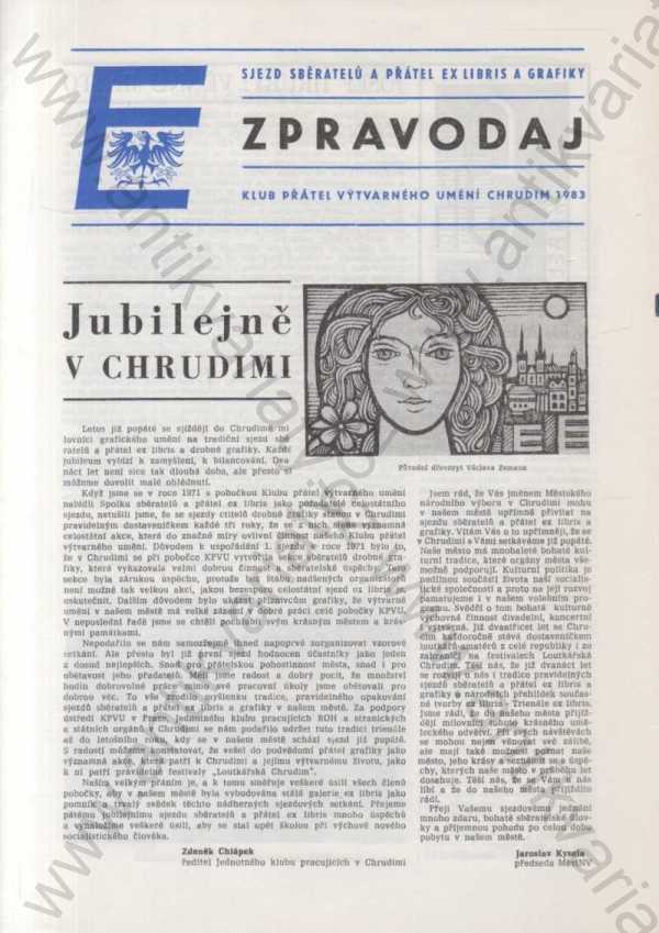  - Sjezd sběratelů a přátel exlibris - Chrudim 1983